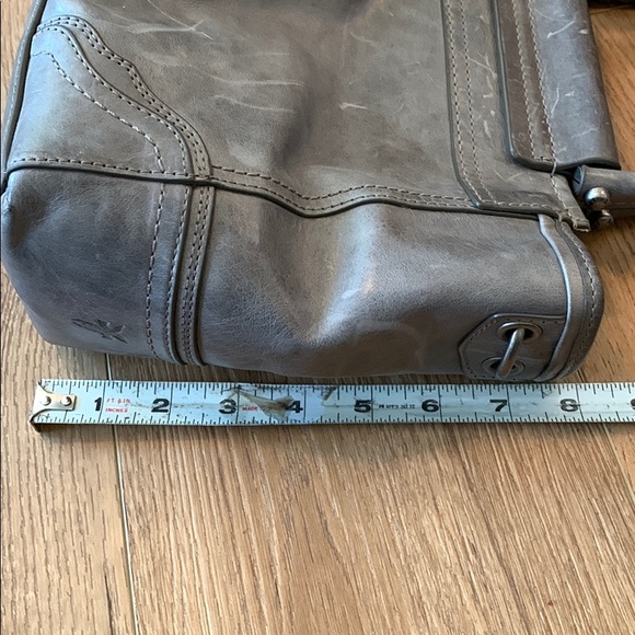 Frye Riviana Mini Tote in Ice gray leather handbag - Picture 12 of 12